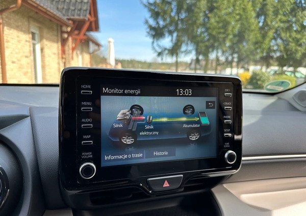 Toyota Yaris cena 75900 przebieg: 48557, rok produkcji 2020 z Biała małe 781